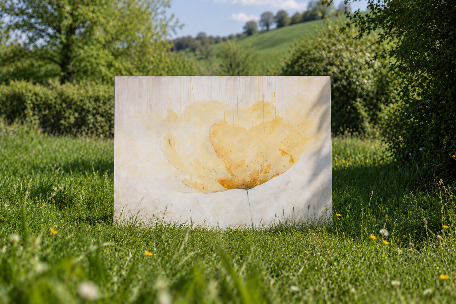 Landscape visualisation of What Appears, from What Remains.